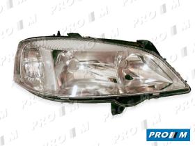 Hella 1EG007640321 - Faro delantero derecho Opel Astra G 03/98 -04/05