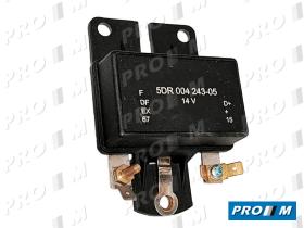 Hella 5DR004243051 - Regulador alternador 12V PSA Renault