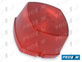 Hella 9EL117330011 - Tulipa piloto roja cuadrada a presión