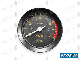 Magneti Marelli 428207 - Reloj cuentarevoluciones 8000 vueltas 62mm