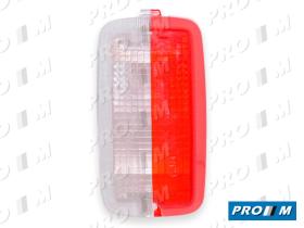 Prom Iluminación 1697 - Tulipa piloto blanca-roja