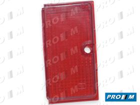 Prom Iluminación 20795R - Tulipa antiniebla trasera izquierda roja Seat 127 CL