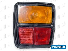 Prom Iluminación P1IN - Piloto trasero izquierdo borde negro Simca 1000 Rally