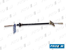 CABLES DE MANDO 01260 - Cable de embrague Fiat 127 ->77 285/465mm