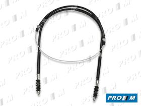 CABLES DE MANDO 07127 - Cable freno de mano Fiat 124 Spider 715/720/2040m