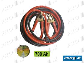 JBM 51238 - Cable de arranque 70mmX2/5m con pinzas macizas de latón