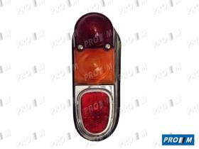 Iluminación (hasta '90) 0828100 - Piloto trasero derecho completo Renault 4 cromo