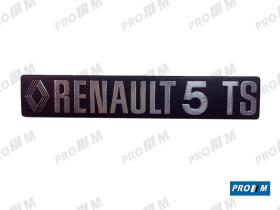 Renault Clásico R1837 - Anagrama trasero Renault 5 TS