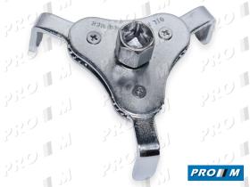 Accesorios 51352 - Llave filtro aceite 3 patas planas