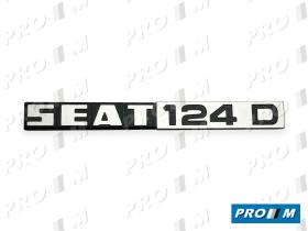 Seat Clásico S1818 - Anagrama Seat 124 FL SEAT 124D