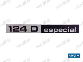 Seat Clásico S1573 - Anagrama Seat 124 D especial
