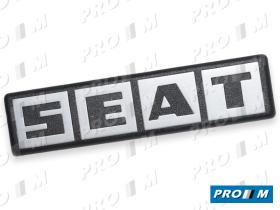 Seat Clásico S1801-PLATA - Anagrama Seat Ritmo plata