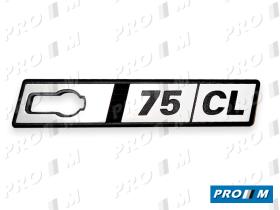 Seat Clásico S1805 - Anagrama derecho aleta Ritmo 75CL