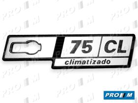 Seat Clásico S1806 - Anagrama derecho aleta Ritmo 75CL climatizado