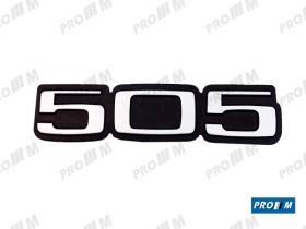 Material Peugeot P1873 - Anagrama trasero Peugeot 505
