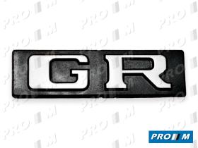 Material Peugeot P1876 - Anagrama trasero Peugeot GR