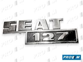 Seat Clásico S1631M - Anagrama trasero Seat 127 plástico