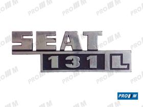 Seat Clásico S1705M - Anagrama de plástico Seat 131 L