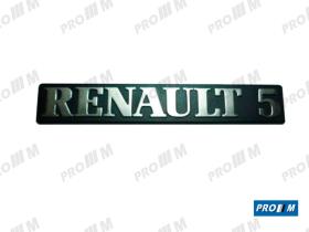 Renault Clásico R1829 - Anagrama Renault 5 pegado