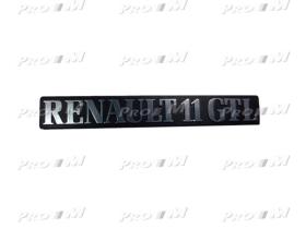 Renault Clásico R1726 - Anagrama trasero Renault 11GTL 7700751347