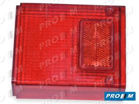 Iluminación (hasta '90) 1429300021 - Tulipa trasera izquierda roja Austin Victoria