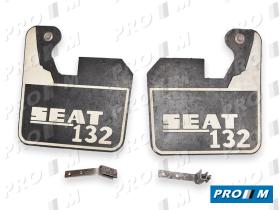 Seat Clásico JFS132 - Juego faldillas traseras guardabarros Seat 132