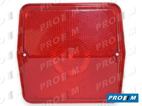 Hella 92109 - Tulipa piloto trasero rojo cuadrado Pegaso