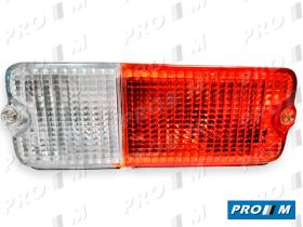 Prom Iluminación D30D-CR - Piloto delantero derecho cromado bicolor Seat 127 LS