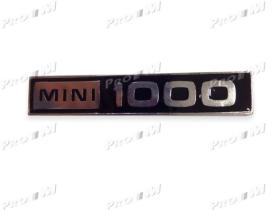 Mini AN-1000CL - Anagrama "MINI 1000"