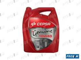 Cepsa 5L 10W40 - Aceite Cepsa Genuine 10W40 5 litros