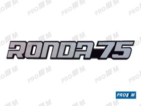 Seat Clásico 470855 - Anagrama trasero Seat Ronda 75