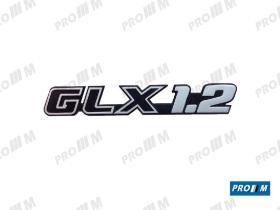 Seat Clásico 470864 - Anagrama trasero ""GLX1.2""