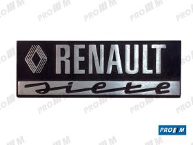 Renault Clásico R1903 - Anagrama Renault Siete