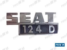 Seat Clásico AB120 - Anagrama Seat 124 D