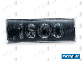 Seat Clásico S1579 - Anagrama de aleta Seat 132 1600