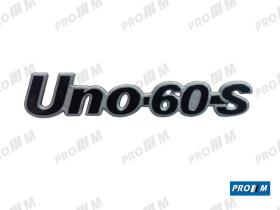 Fiat ANAF10 - Anagrama Fiat Uno 60 S