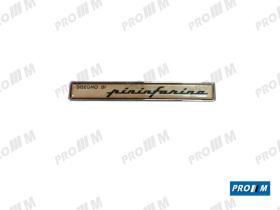 Material Peugeot ANAP1302 - Anagrama Pinifarina