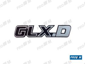 Seat Clásico 470869 - Anagrama Seat Ronda ""GLX.D""
