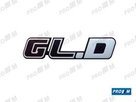Seat Clásico 470868 - Anagrama Seat Ronda ""GL.D""