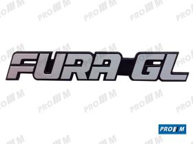 Seat Clásico 240806 - Anagrama Seat "FURA GL"