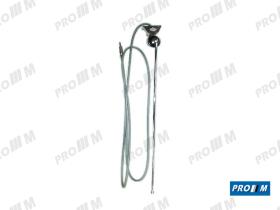 Accesorios APVACROMO - Antena sujección tipo pinza en vierteaguas cromo