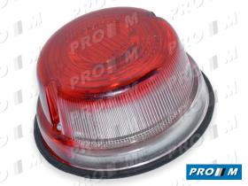 Prom Iluminación 10226M - Piloto redondo universal con iluminador de matricula