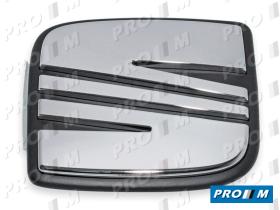 Seat Clásico 6K9853601C - Anagrama delantero S Seat Inca plata adhesivo