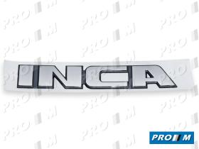 Seat Clásico 6K9853687 - Anagrama INCA color plata