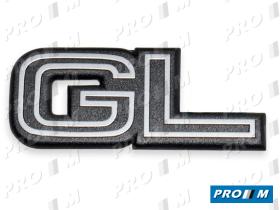 Seat Clásico SE021590114A - Anagrama color plata GL