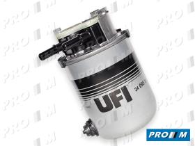 UFI 2409501 - Filtro de combustible Nissan