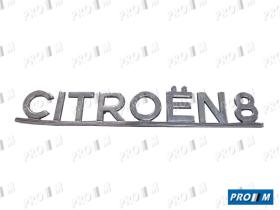 Citroën ->1995 ANAC8 - Anagrama "Citroen 8"