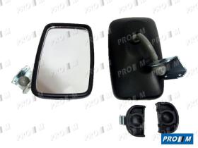 Accesorios 05951100 - Espejo pinza universal negro tipo 502