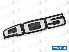 Material Peugeot ANA405 - Anagrama adhesivo Peugeot 405