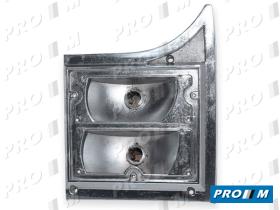 Prom Iluminación AB134U - Cuerpo piloto delantero izquierdo cromado Seat 1500 MOD Bifa